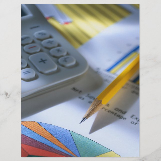Volante de empresa de contabilidad (Frente)
