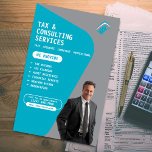 Volante de Empresa de Servicios de Impuestos<br><div class="desc">Presentamos nuestro folleto comercial de servicios fiscales! ¿Está buscando una forma sencilla y eficaz de promover sus servicios fiscales? ¡Aquí lo encontrarás! Nuestros volantes de diseño profesional son la herramienta perfecta para atraer clientes potenciales y hacer que su negocio tributario destaque. Solicite hoy mismo nuestros Servicios de Impuestos para los...</div>