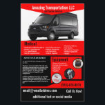 Volante de empresa de transporte<br><div class="desc">Este volante es para una compañía de transporte que transporta personas o suministros para empresas. Puedes cambiar la foto a tu propio vehículo</div>