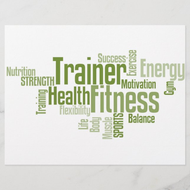 Volante de entrenador personal (Frente)