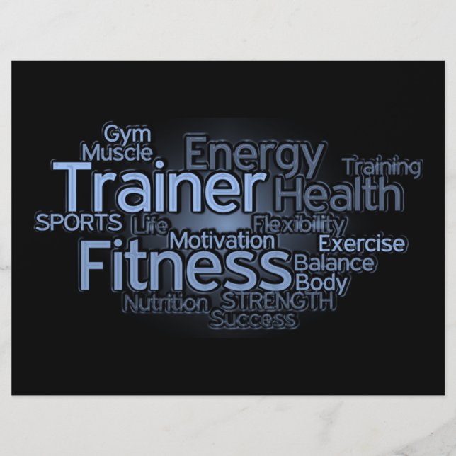 Volante de entrenador personal (Frente)