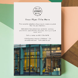 Volante de Foto Empresarial | Volantes de Anuncios