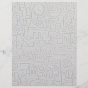 Volante de graffiti abstracto