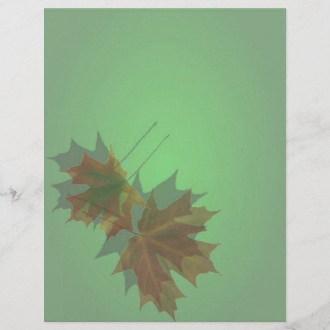 Volante de hojas de arce (Frente)