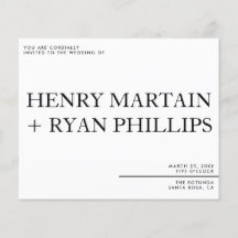 Volante de invitación a bodas