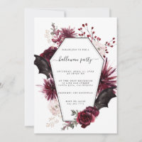 Volante de invitaciones de fiesta de Halloween