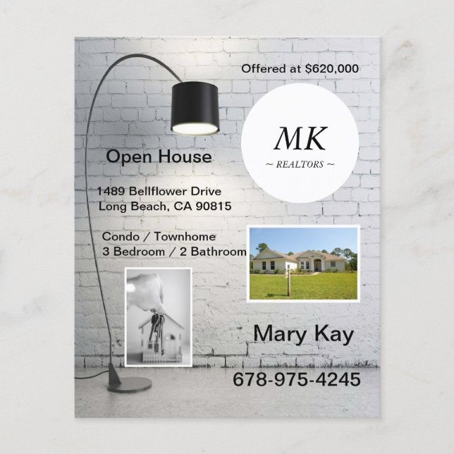 Volante de la Casa Abierta de Bienes Inmobiliarios (Frente)