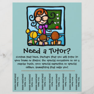Volante de lágrimas promocionales de Tutor