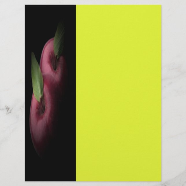 Volante de manzanas rojas (Frente)