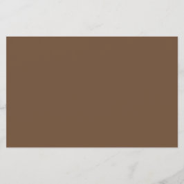 Volante de Mousse de Mocha Personalizado para Cual