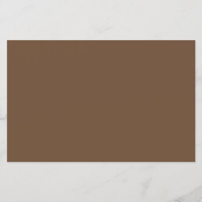 Volante de Mousse de Mocha Personalizado para Cual (Frente)