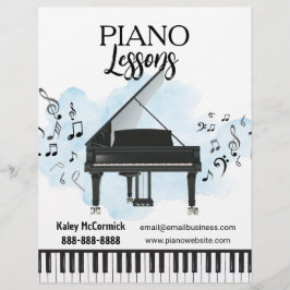 Volante de música Piano Lessons