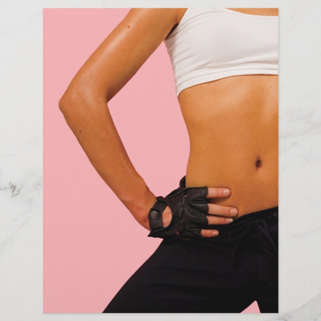 Volante de negocios de entrenador personal (Frente)