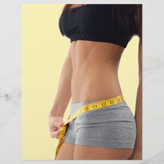 Volante de negocios de entrenador personal (Frente)