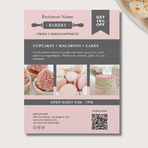 Volante de negocios moderno Rolling Pin Pink Gray 