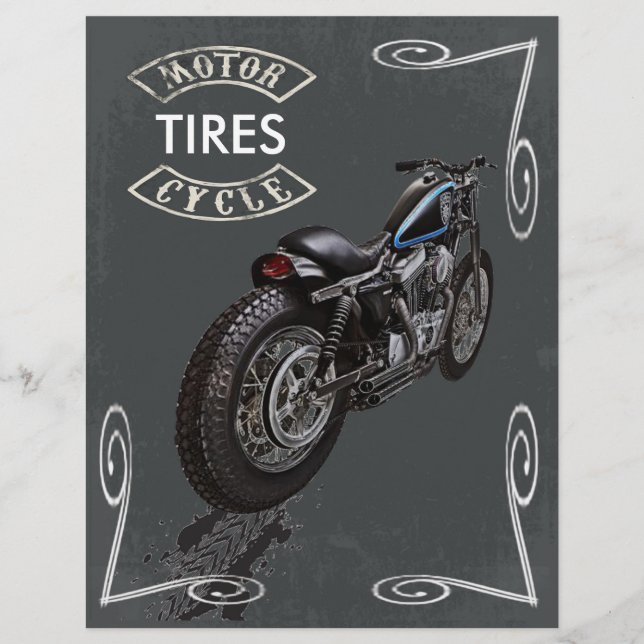 Volante de neumáticos para motocicletas (Frente)