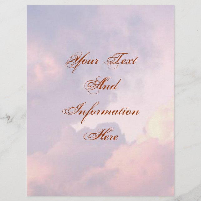 Volante de nubes (Frente)