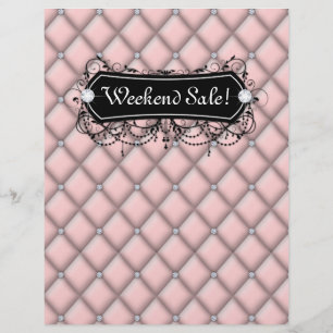 Volante de Oferta Joyería de Moda Salón de Maquill