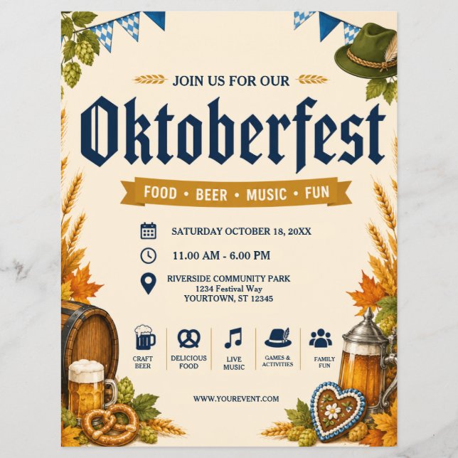 Volante de Oktoberfest (Frente)