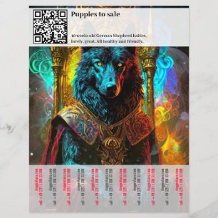 Volante de perro pastor alemán