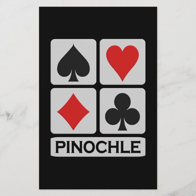 Volante de Pinochle - personalizar! (Frente)