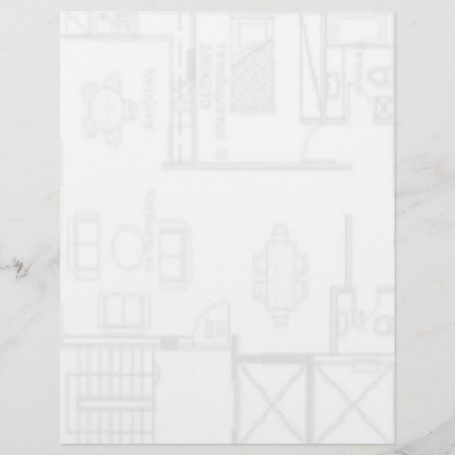 Volante de plan de piso (Frente)