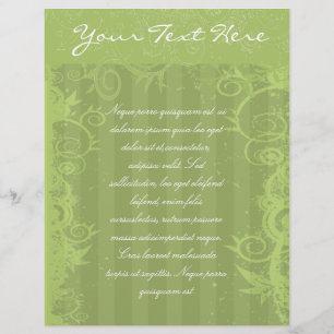 Volante De Rayas Verdes