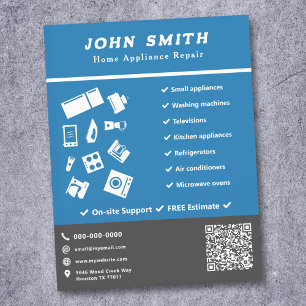 Volante de reparación de equipo residencial