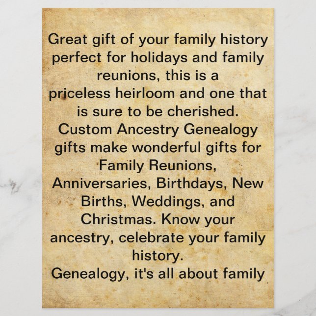 Volante de Reunión Familiar (Frente)