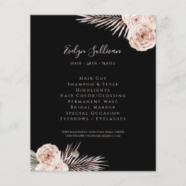 Volante de rosas tropicales