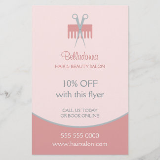 Volante de Salón de Belleza de Estilo Hair