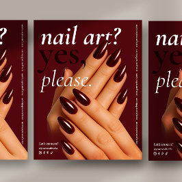 Volante de Salón de Belleza de Tecnología de Uñas 