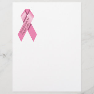 Volante de sensibilización sobre el cáncer de mama