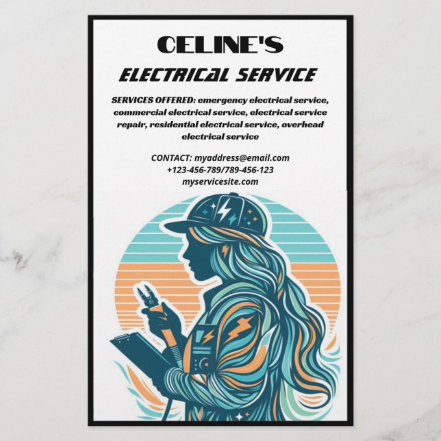 Volante de servicio eléctrico (Frente)