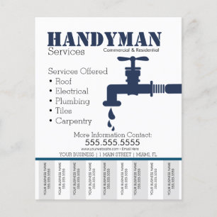 Volante de Servicios de Fontanería de Mano de Obra