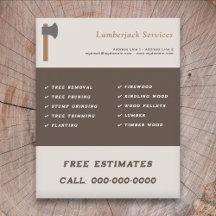 Volante de servicios de Lumberjack