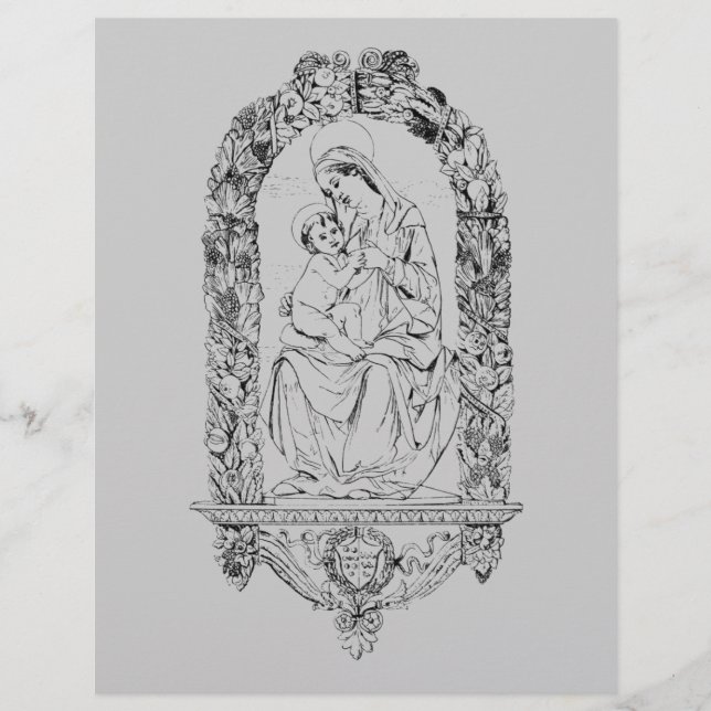 Volante de símbolos cristianos (Frente)