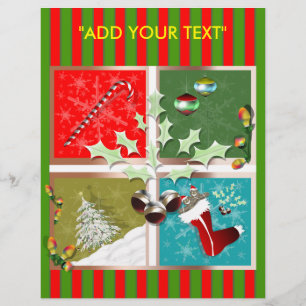 Volante de símbolos de Navidades