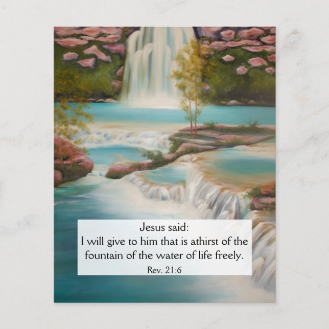 Volante de tracto de gospel (Frente)