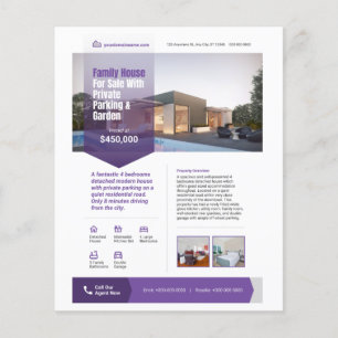 Volante de ventas inmobiliarias