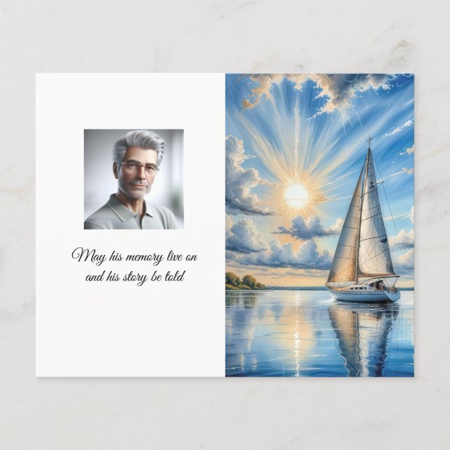 Volante del funeral de Sailor (Frente)