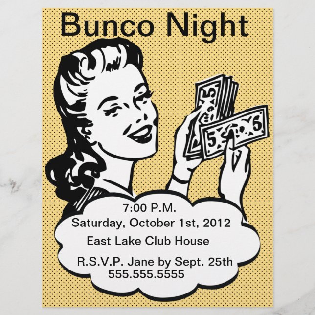 Volante del ganador del juego (Frente)