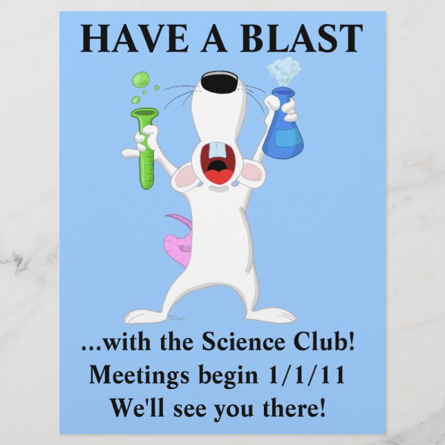 Volante del Guay Science Club (Frente)