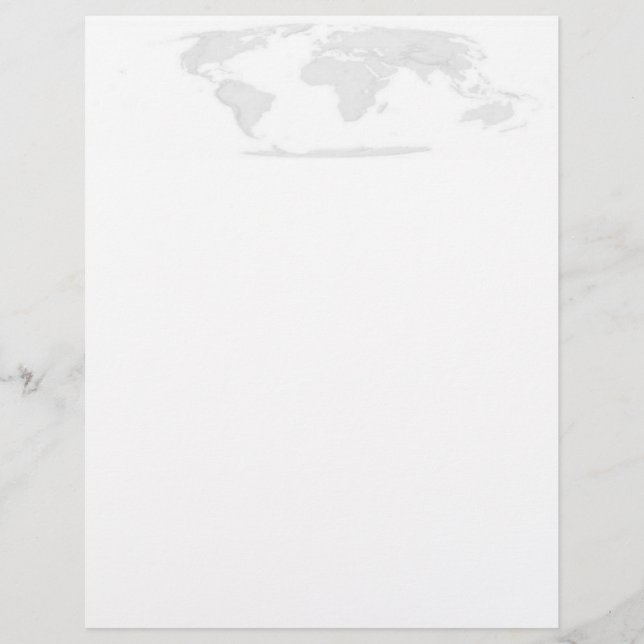 Volante del Mapa Mundial (Frente)