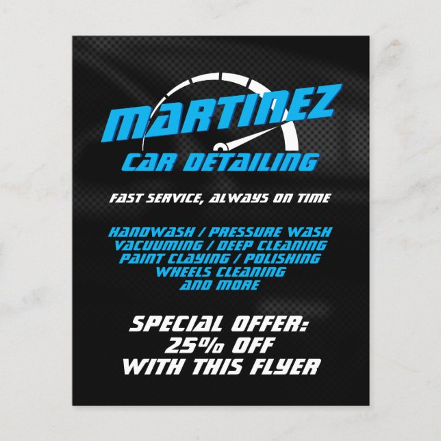 Volante del medidor de velocidad del estilo de log (Frente)