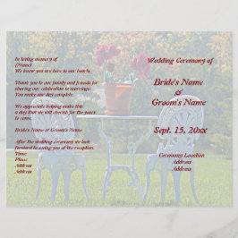 Volante del programa Meadow of Love & Autumn Tree 