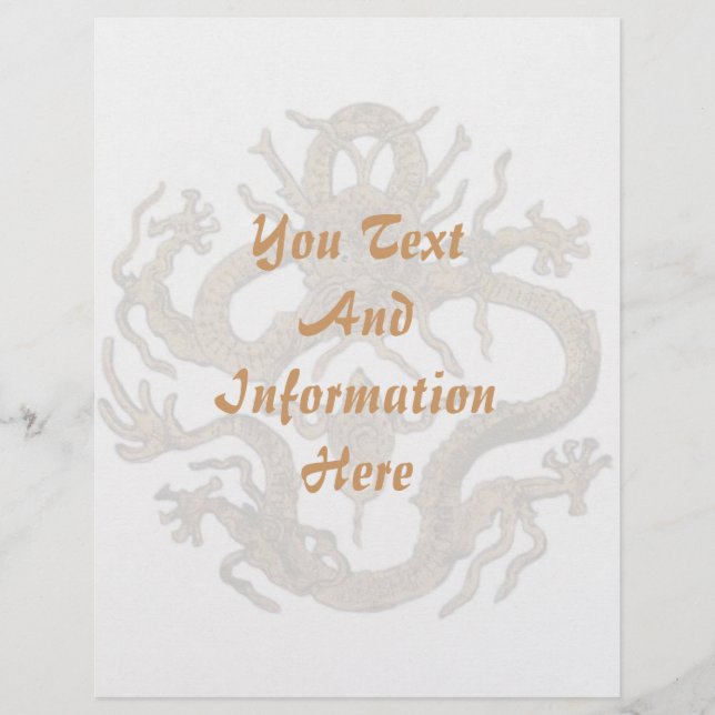 Volante Dragón De Beijing (Frente)