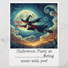 Volante en Halloween