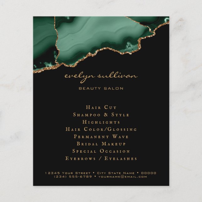 volante esmeralda (Frente)