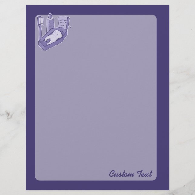 Volante funeral dental (Frente)